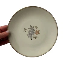 Noritake 5550 Floral Bread Plate Multicolor Round Decorative China