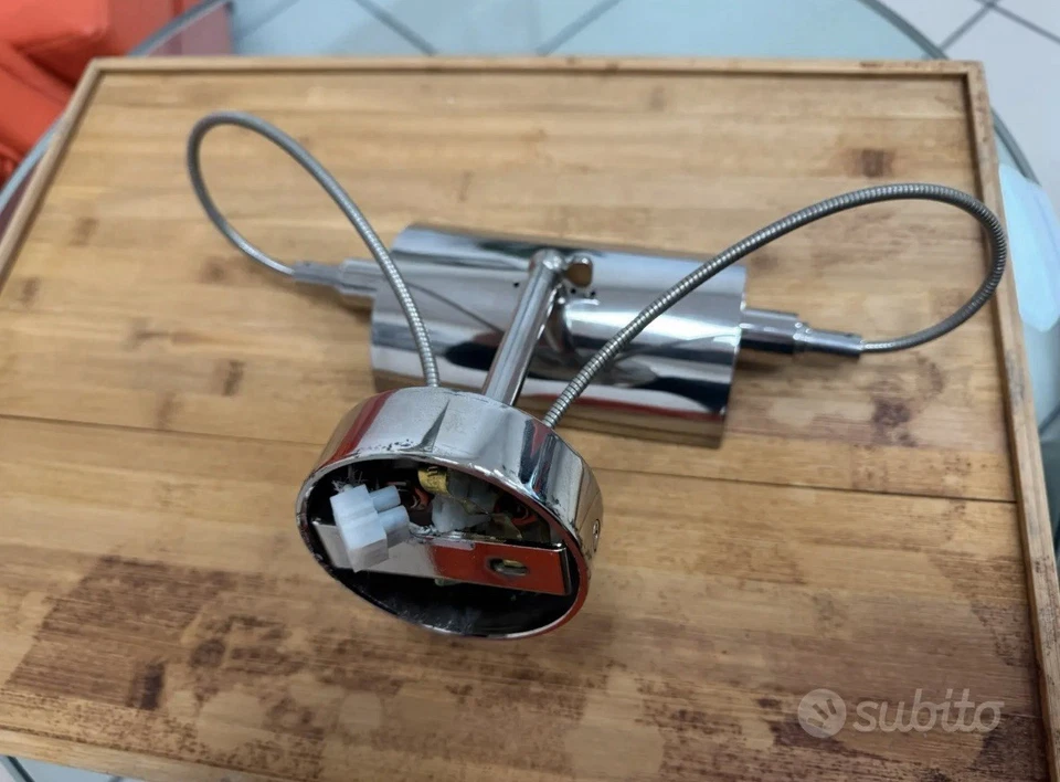 4 applique da interno vintage CATELLANI & SMITH ORIGINALI - Immagine 2 di 4