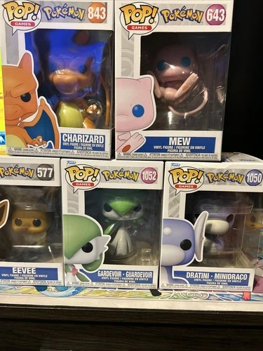 Funko Pop Pokemon Lot Of 5
