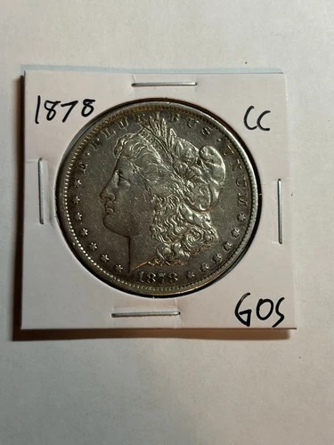1878-CC US Morgan Silver Dollar $1 XF Tough Date CC