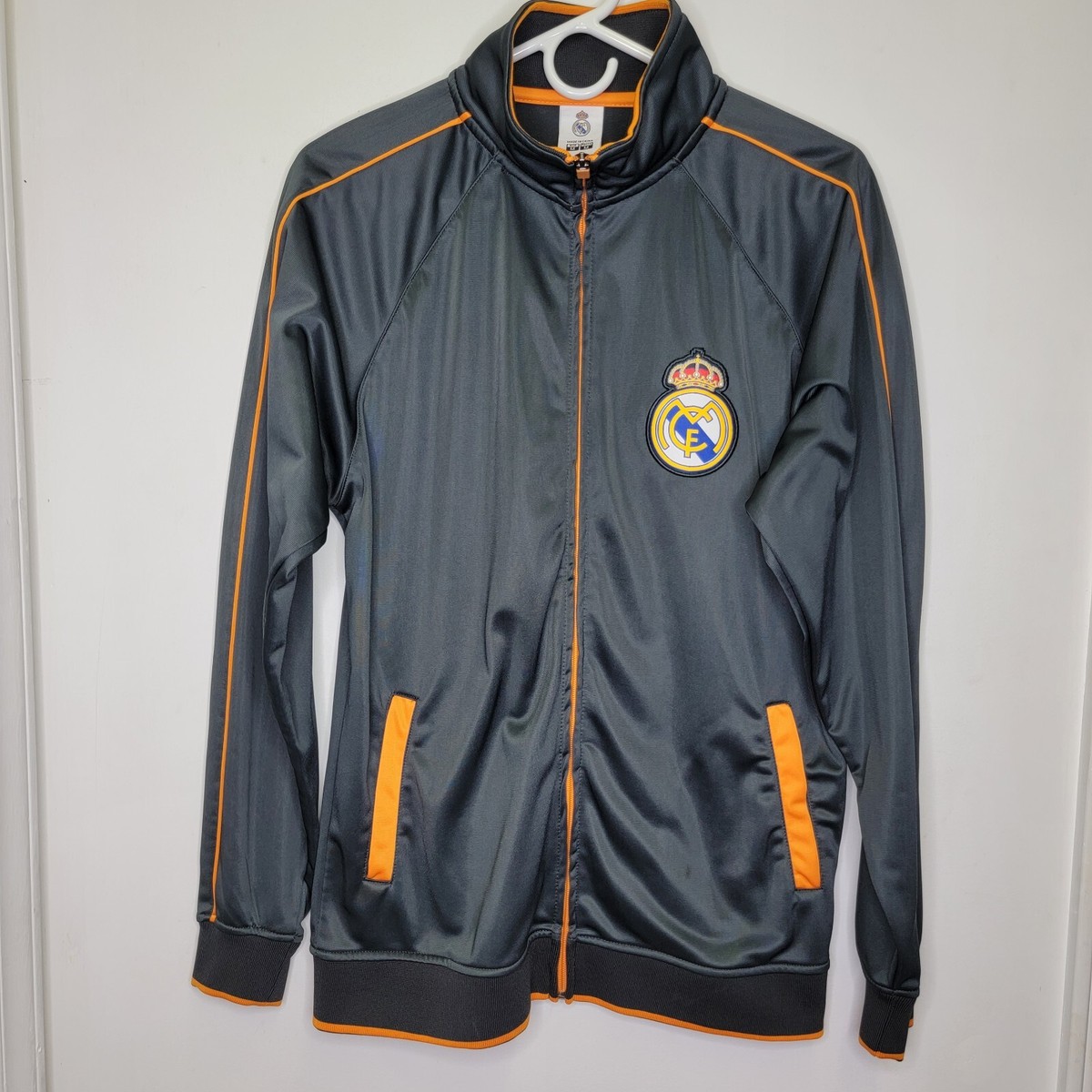 Real Madrid Medium Jacket Orange And Gray | eBay Real Madrid Medium Jacket Orange And Gray | eBay