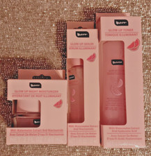 B Pure Glow Up Toner, Serum and Night Moisturizer Watermelon Hyaluronic Acid Set