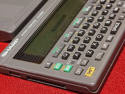 Vintage Sharp Pocket Computer PC-E500. Made in Japan | eBay