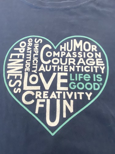 Good XXL Heart Humor Compassion Courage 
