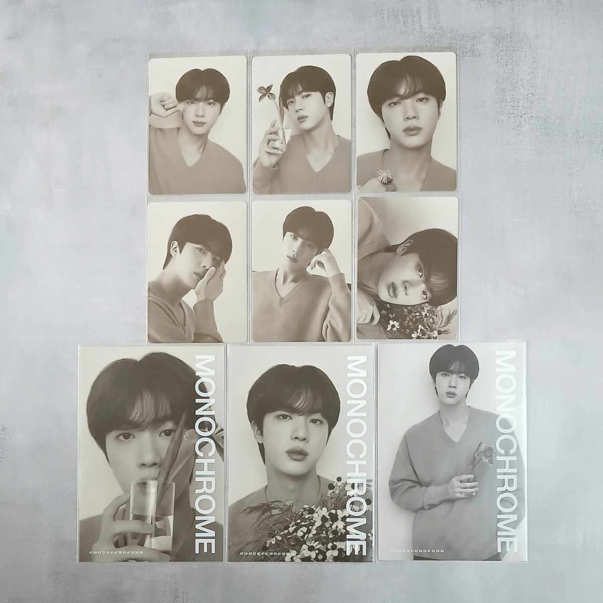 BTS 2024 POP-UP : Monochrome Mini Photocard Printed Photo