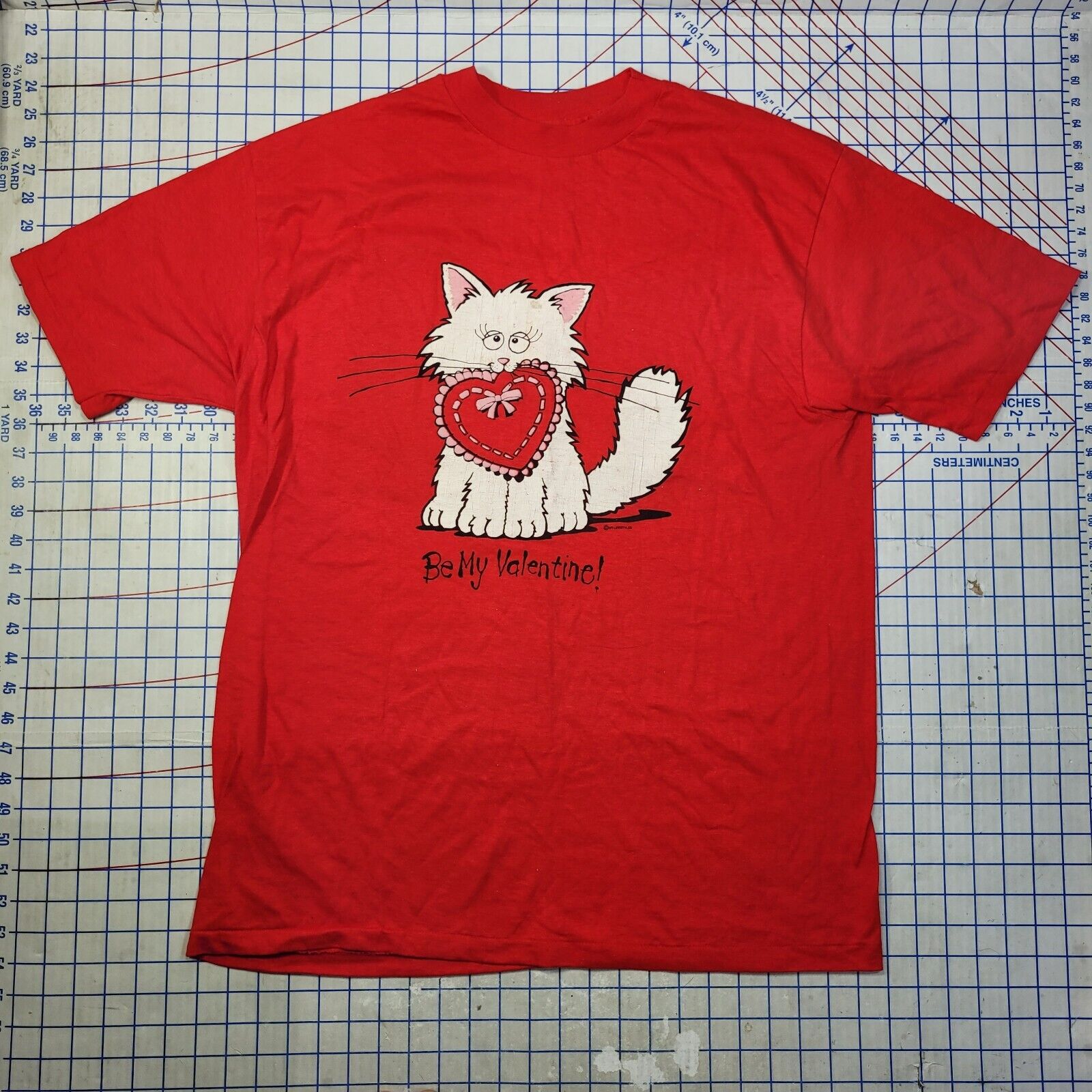 Cats Animals Pet Lover Vintage T Shirt Y2K 80s Cu… - image 1