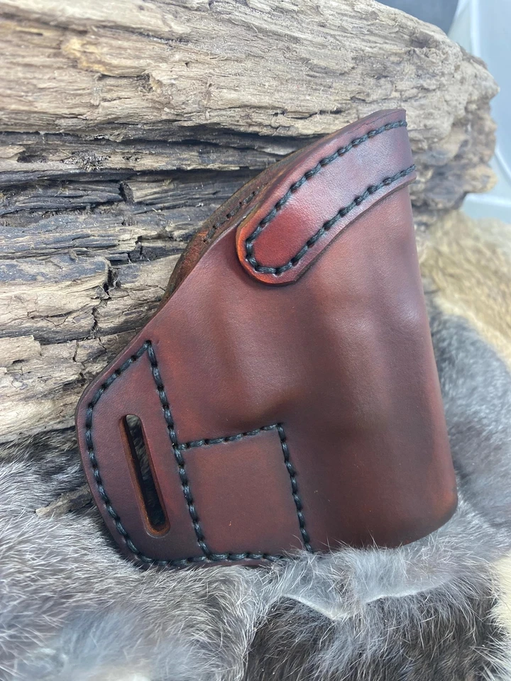 Avenger style leather holster fits Taurus GX4XL SRA225 - Image 2 of 4