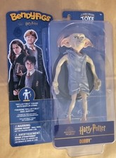 Harry Potter Movie Official Bendyfig Dobby Magical Elf 7" Figure  Base NEW