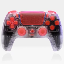 Cryon PS5 Controller Killscreen PlayStation 5 DualSense Clear Custom Clicky Pro