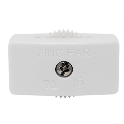 5x Zing Ear KS-30 Feed Thru Inline SPT-2 Rotary Cord Lamp Light Switch On Off 6A - Picture 2 of 6