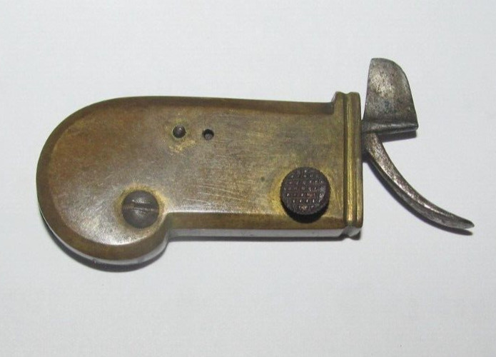 Antique Civil War Era Medical Bloodletting Fleam Brass Metal Blood Letting