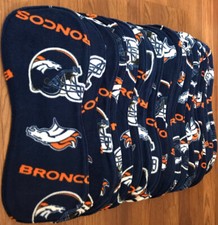 Handmade Bronco Double Fleece Burp Cloth 04