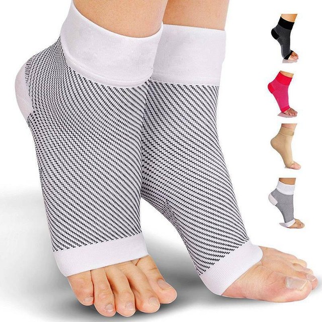Compression Socks Ankle Foot Sleeve For Runner Anti Fatigue Relieve