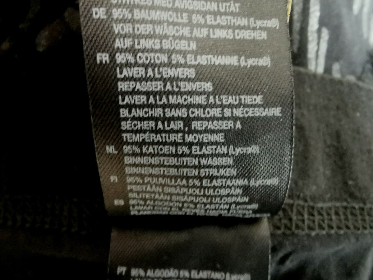 Boxer De Bain Roberto Cavalli Taille M – Noir à Rayures, Jamais Porté !