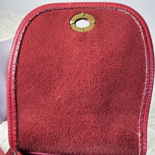 Made In USA Old Coach 9960 Daypack Backpack Red Vintage Used Japan D6M - Picture 8 of 14