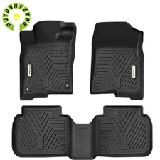 3D Floor Mats Liner Set for 2022-2026 Honda Civic Sedan All Weather TPE Rubber