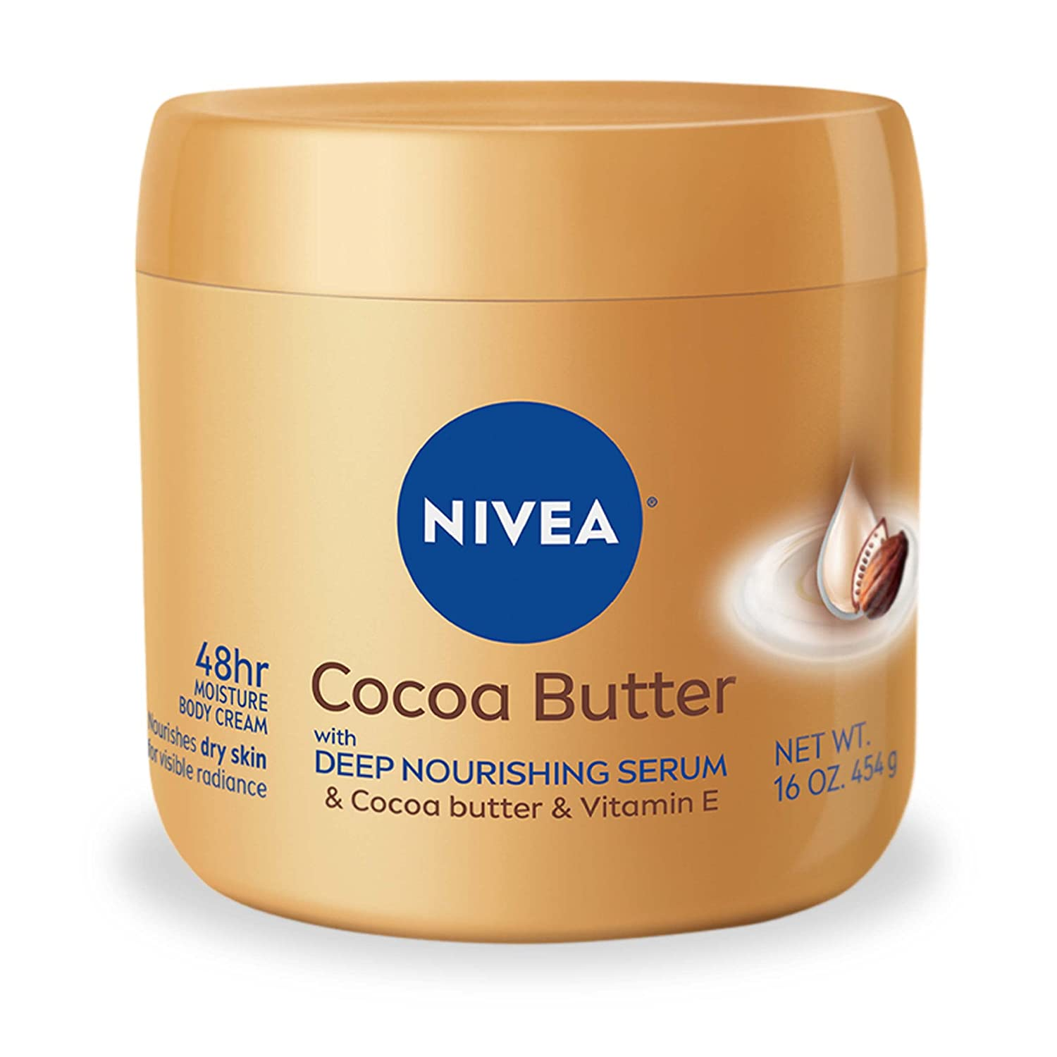 Deep Nourishing Cocoa Butter Body Cream for Dry Skin