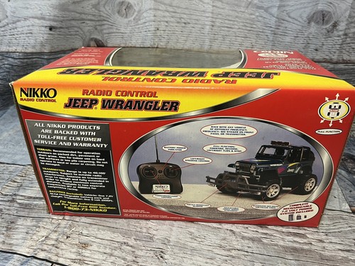 NEW NIKKO 1/16 RC JEEP WRANGLER Original Box 1995 Vintage 90s - Picture 4 of 8