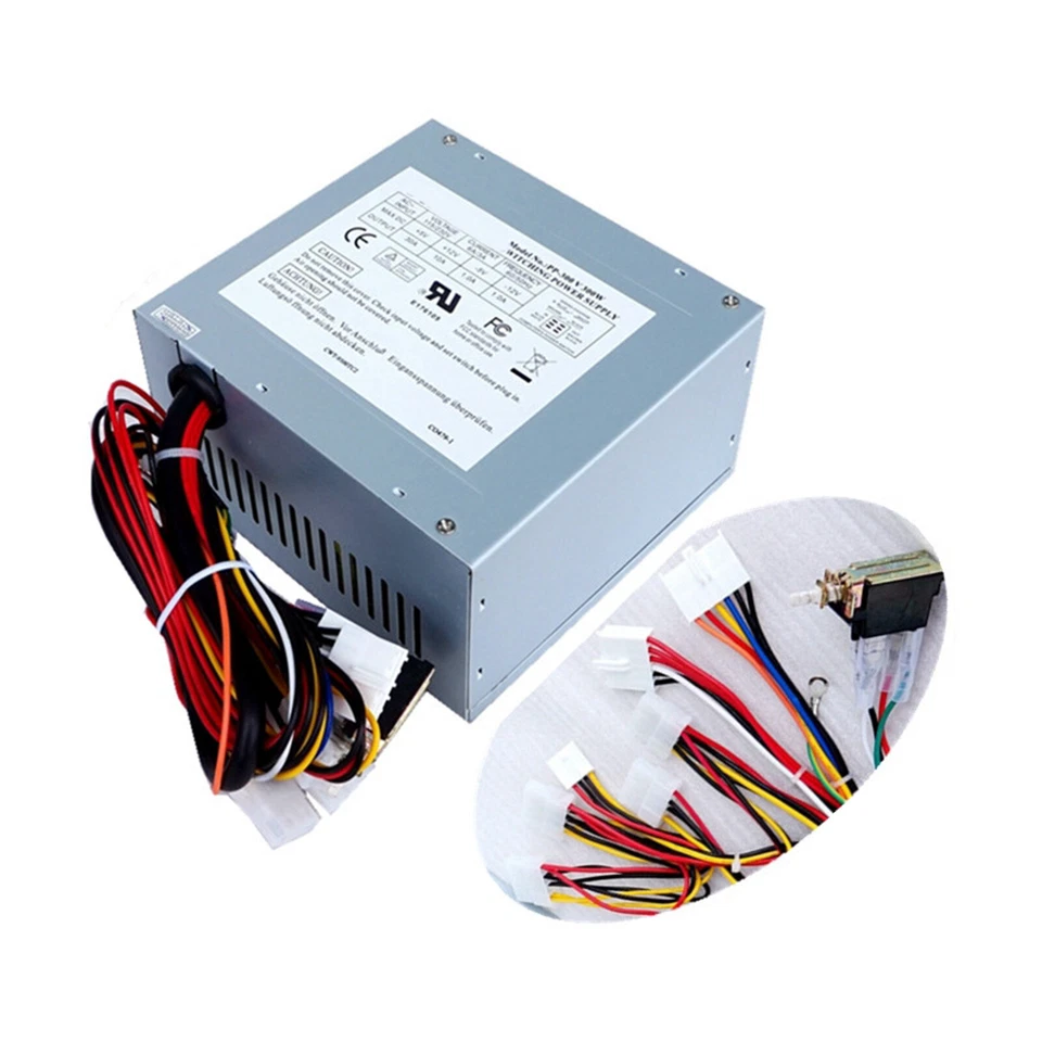 Qty:1pc Power Supply 140*150*86mm New For Old-style Industrial Computer AT 300W - Image 2 of 3