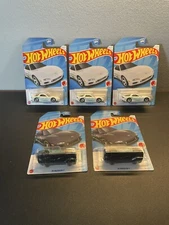 2024 Kroger Exclusive Color & White Hot Wheels  '95 MAZDA RX-7 Lot Of 5