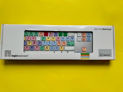 Logickeyboard Wired Keyboards for Adobe, FCPX, FCPX, DaVinci Resolve