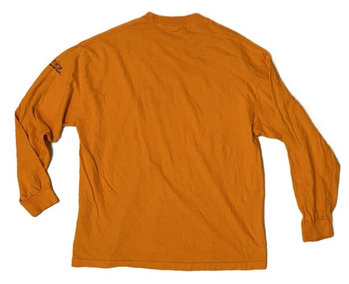 VTG NASCAR Authentic Racing Tradition Men's XL Alstyle Orange Long Sleeve Shirt - Picture 2 of 5