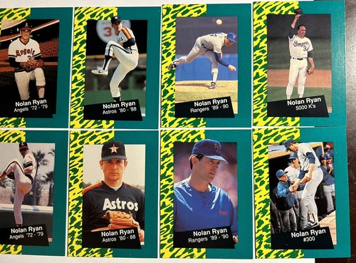 1992 Classic Nolan Ryan Limited Edition 10 Card Set Mets Angels Astros Rangers - Picture 3 of 4