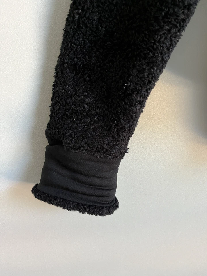 De colección. Chaqueta Suéter Avalanche Performance Polartec Mujer’s Oso de Peluche Negro Talla L Foto 4 de 4