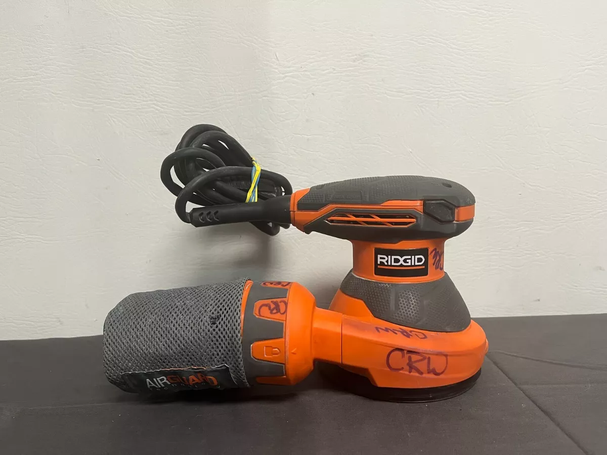 RIDGID R26011 5 in. Random Orbital Sander with AIRGUARD Technology READ