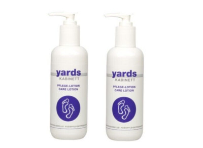 Yards KABINETT  Pflegelotion im Spender Fußpflege Fußcreme  Urea  2 x 300 ml
