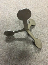 A36 Steel Walking 2.5" x 8" Tall x 3/16" 3D Flip Target! 22 Caliber! USA MADE!