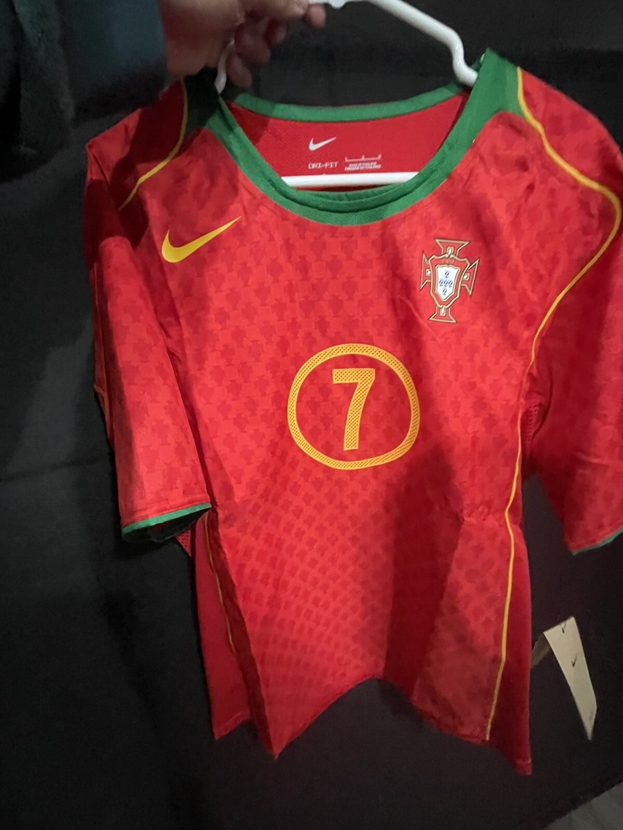 Nike Portugal 2004 Luis Figo Reissue Soccer Jersey Shirt Kit