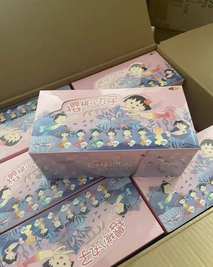 52Toys Chibi Maruko-chan Mermaid Series Blind Box Case Of 8 pcs