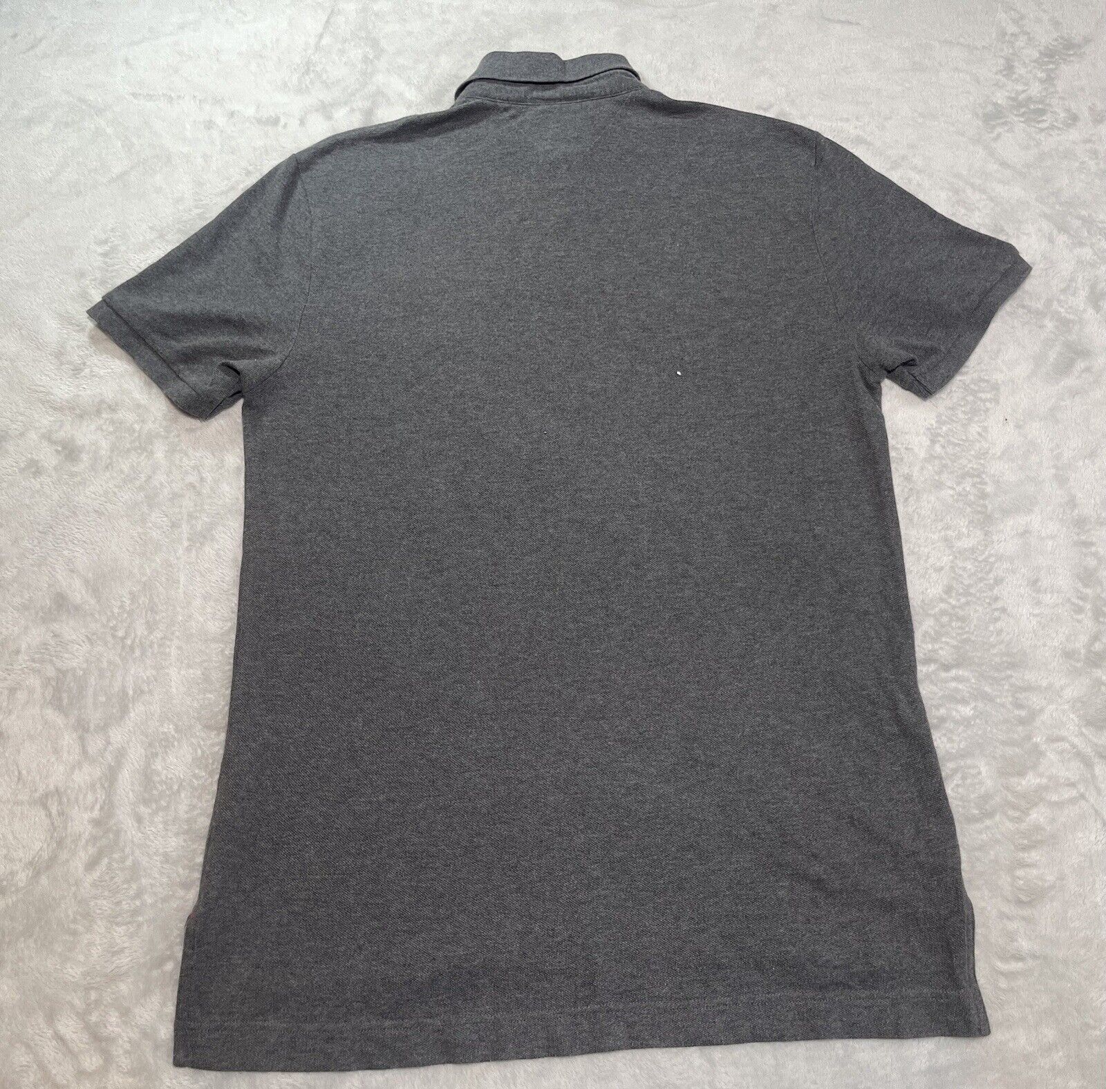 Tommy Hilfiger Mens Polo Shirt Medium Gray Classi… - image 7