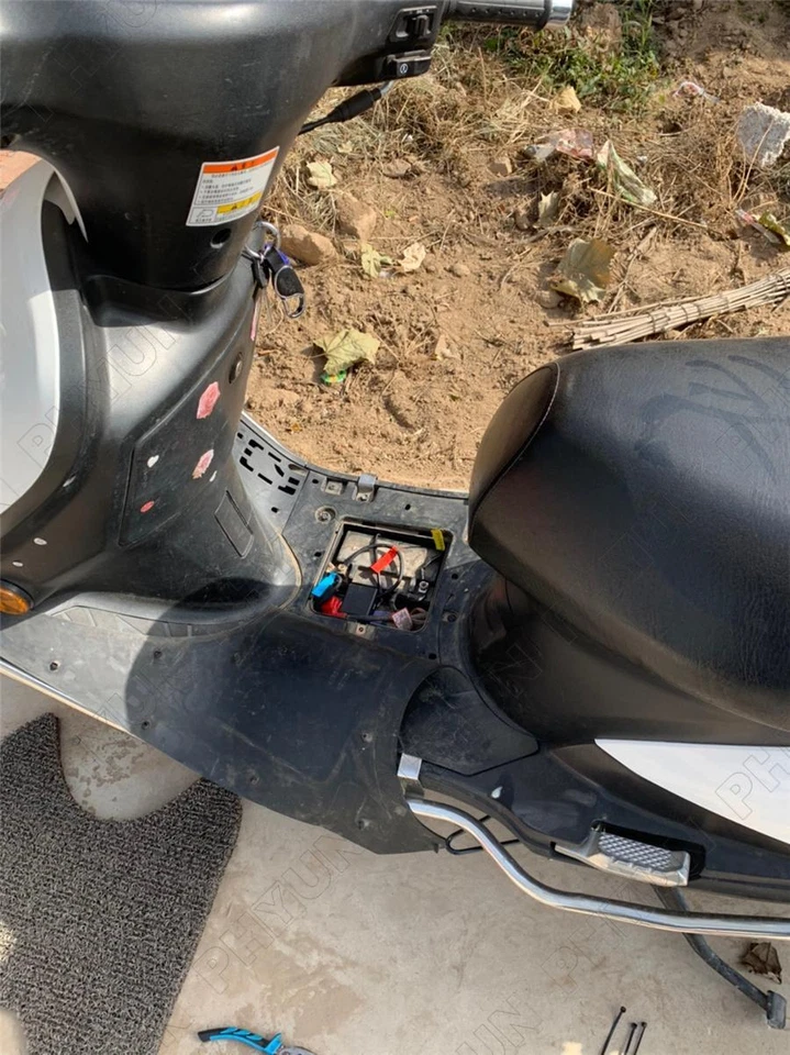 Interruptor maestro aislador desconexión batería motocicleta 12V mando a distancia inalámbrico Foto 3 de 4