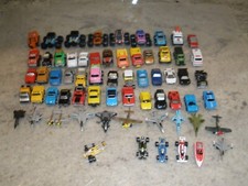 HUGE LOT OF 64 MICRO MACHINES CARS PLANES BOAT GALOOB FUNRISE 1990'S T88