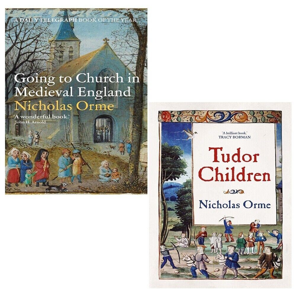 Nicholas Orme Collection 2 Books Set Going to Church in Medieval England, Tudor