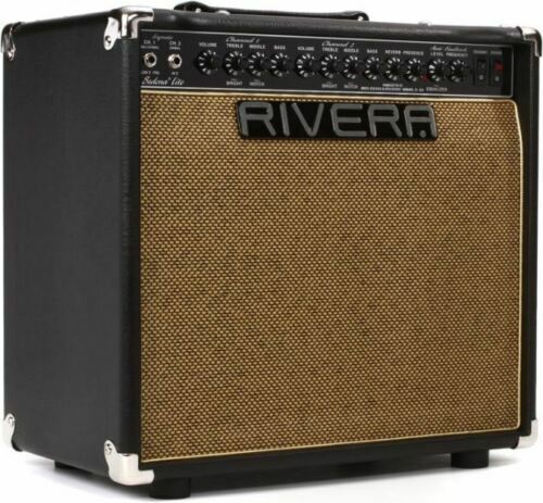Amplificador combinado Rivera Sedona Lite 1x10 - cubierta de vinilo negro con opción de tubería (rive068) - Imagen 2 de 7
