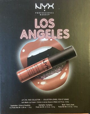 NYX PROFESSIONAL MAKEUP City Set Lip/Eye & Face Collection (Los Angeles)