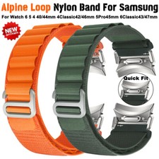 Alpine Loop Nylon Band Strap For Samsung Galaxy Watch 6Classic 43/47mm 6 5 40MM
