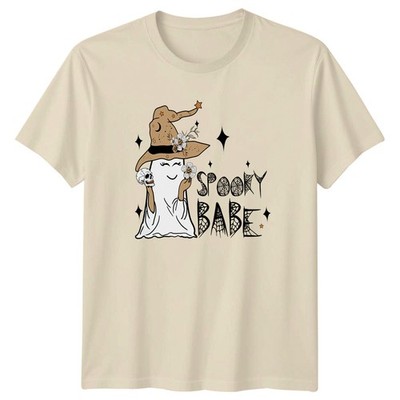 Spooky Babe Damen T-Shirt süß Geist Halloween Halloween Geschenk für Sie