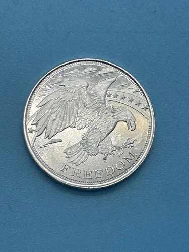 Soaring Freedom Eagle Round By SD Bullion 1/10 oz. 999 Fine Silver Coin
