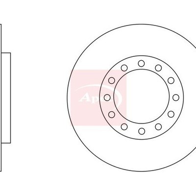 APEC Bremsscheiben DSK2940