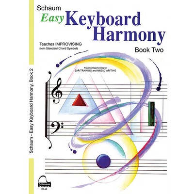 Easy Keyboard Harmony Educational Piano Book Wesley Schaum (Level Early Inter)