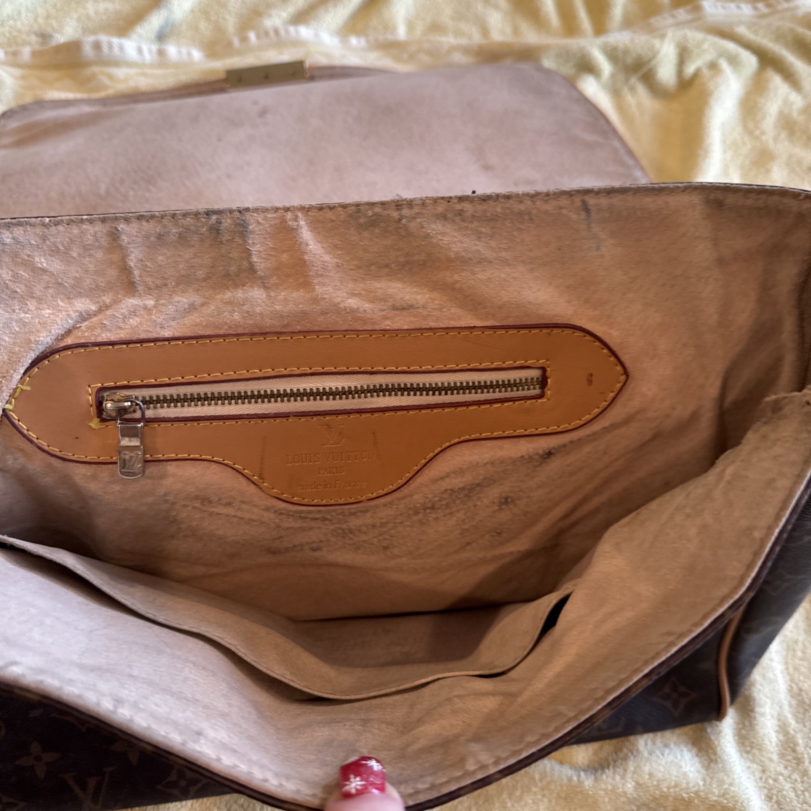 Monogram  Message Bag With Adjustable Shoulder St… - image 7