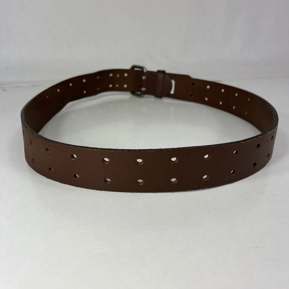 Cinturón de trabajo Dickies de cuero marrón - para hombre talla 32/80 Foto 4 de 4