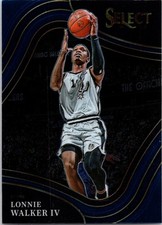 2021-22 Panini Select #229 Lonnie Walker IV Blue Prizms