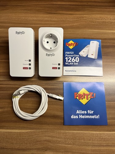 AVM Fritz!Powerline 1260 WLAN Set (20002795) Top Zustand ✅️