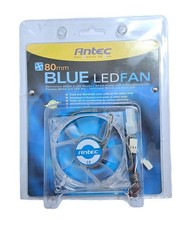 Brand New Antec Blue LED 80MM Case Fan