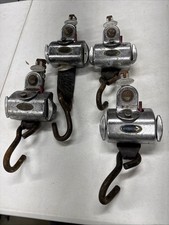 Q  STRAINT dual knob wheelchair retractors, set of 4, L-Track mounting